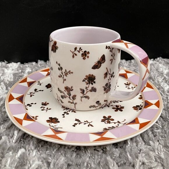 NIB Anthropologie Loren Mug & Dessert
Plate Set - Picture 1 of 7